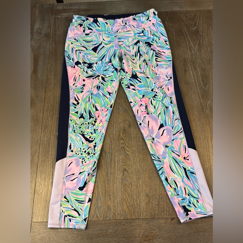 EUC Lilly Pulitzer Luxletic Leggings L